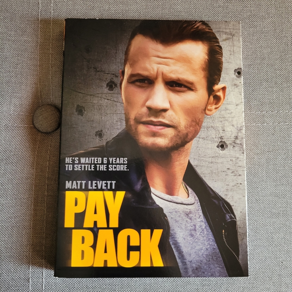 PAY BACK (DVD 2020) BRAND NEW - NOT RATED - WIDESCREEN - WITH SLIPCOVER.